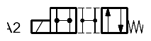 Duplomatic DS3 RSA2 hydraulic symbol