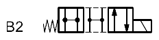 Duplomatic DS3 SB2 hydraulic symbol