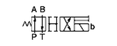 Yuken DSG 2B3 hydraulic symbol